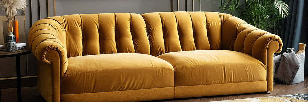 An application scenario or product detail of real suede couch - Image 23