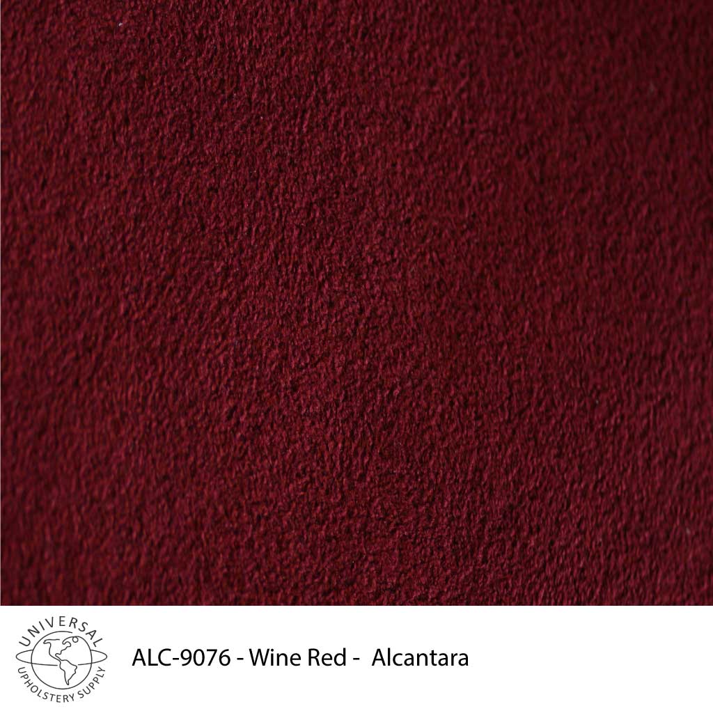 An application scenario or product detail of red alcantara material - Image 3