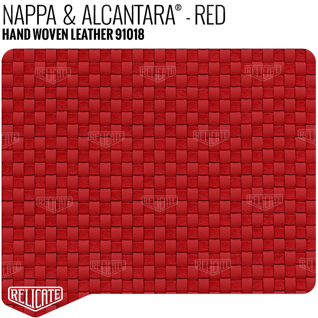 An application scenario or product detail of red alcantara material - Image 10