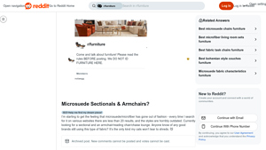 Auberge - Durable Microsuede Sectionals and Armchairs for Pet Owners