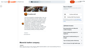 Maverick Leather Company - Second Run Leather Sides