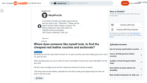 Omnia - Quality Leather Sofa