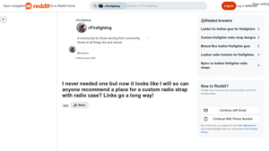 Reddit - Custom Radio Strap