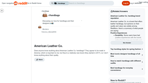American Leather Co. - Handbags