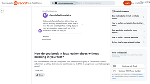 Reddit - Faux Leather D'Orsay Heels