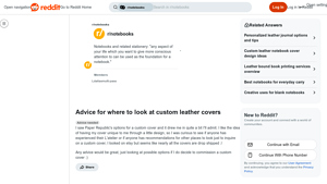 Paper Republic - Custom Leather Notebook Covers