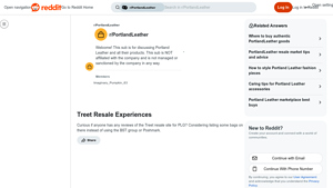 PortlandLeather - Treet Resale Platform