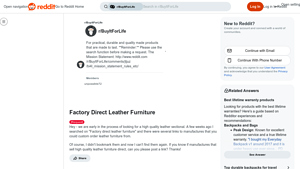 Factory Direct - High Quality Leather Sectionals