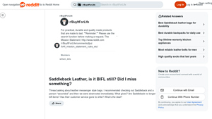 Saddleback Leather - Durability and Quality Insights