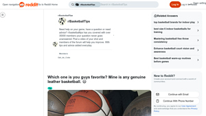 Reddit - Genuine Leather Basketball