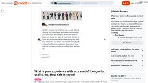 Levi - Faux Suede Trucker