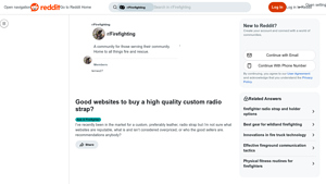 Custom Leather Radio Straps - High Quality Options