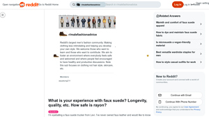 Levi - Faux Suede Trucker