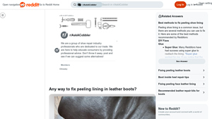 Reddit - Used Italian Leather Boots