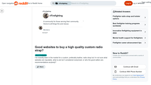 Custom Leather Radio Straps - High Quality Options