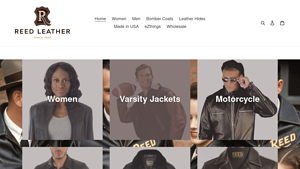 Reed® - Women's Fox Trimmed Leather Jacket