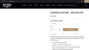 Relicate - Alcantara Auto Panel