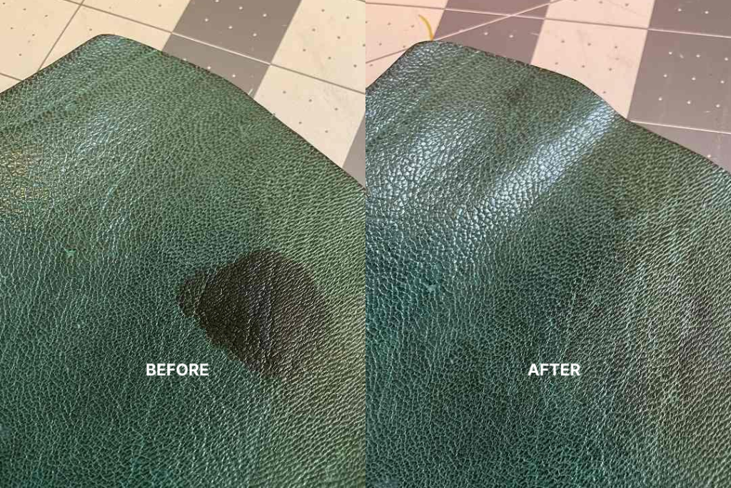 An application scenario or product detail of remove oil from leather - Image 15