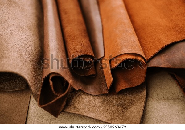 An application scenario or product detail of roll of leather material - Image 18