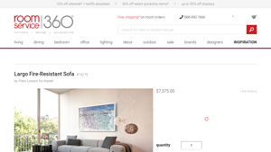 Room Service 360 - Kartell Largo Sofa