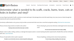 RubnRestore - Soft Filler for Leather and Vinyl Repair