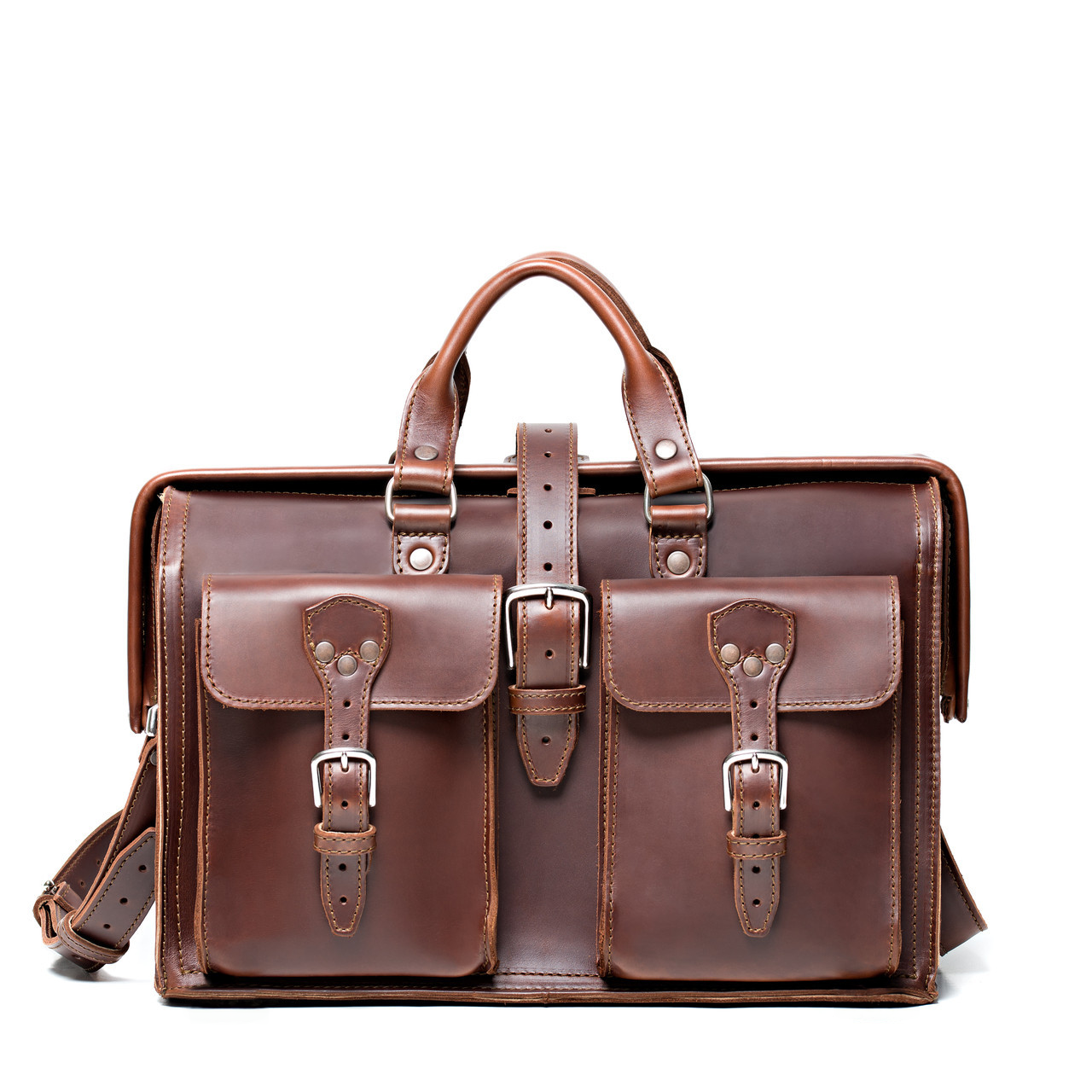 An application scenario or product detail of saddleback leather company briefcase - Image 3