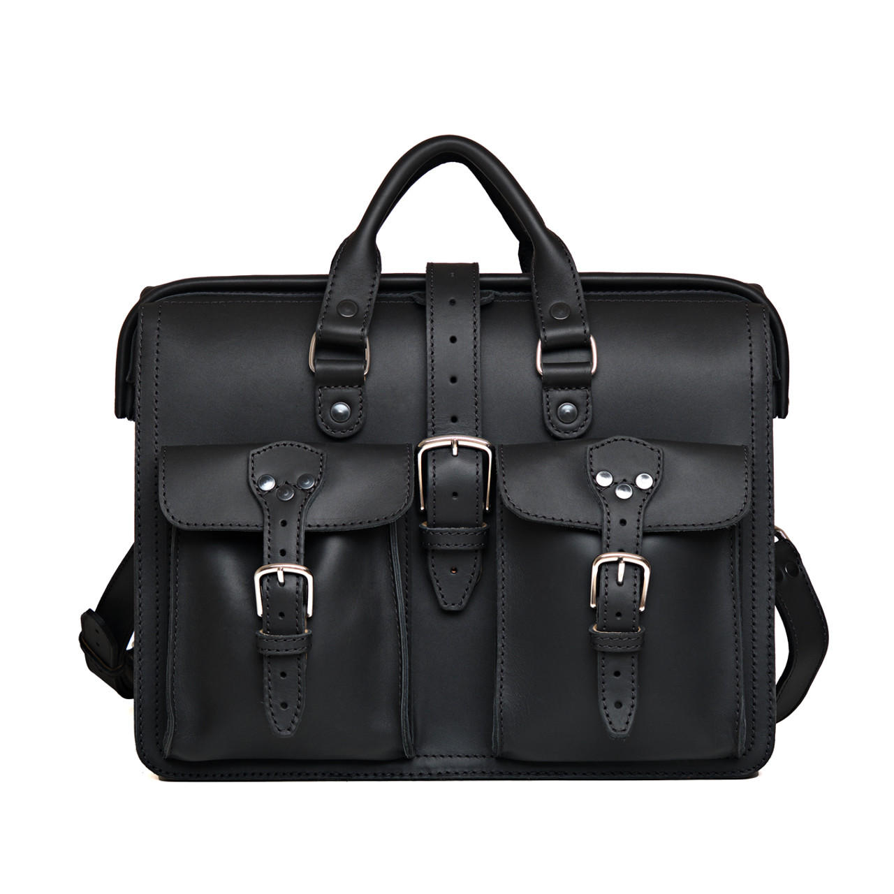 An application scenario or product detail of saddleback leather company briefcase - Image 14