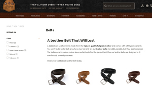 Saddleback Leather - Men's Leather Belts