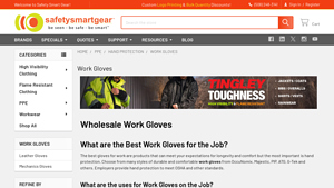 Safety Smart Gear - Wholesale Work Gloves