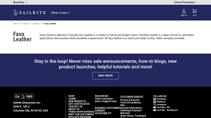 Sailrite - Quality Faux Leather