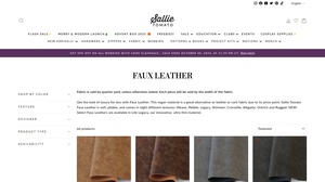 Sallie Tomato - Faux Leather Collection