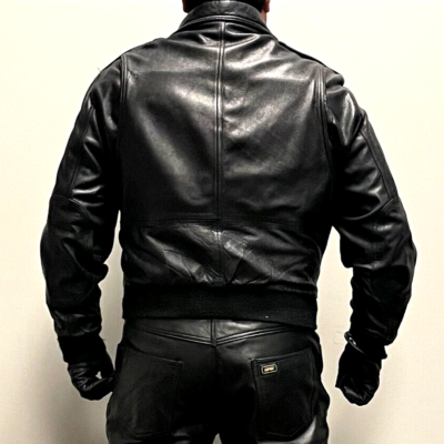 An application scenario or product detail of san diego leather jacket factory - Image 3