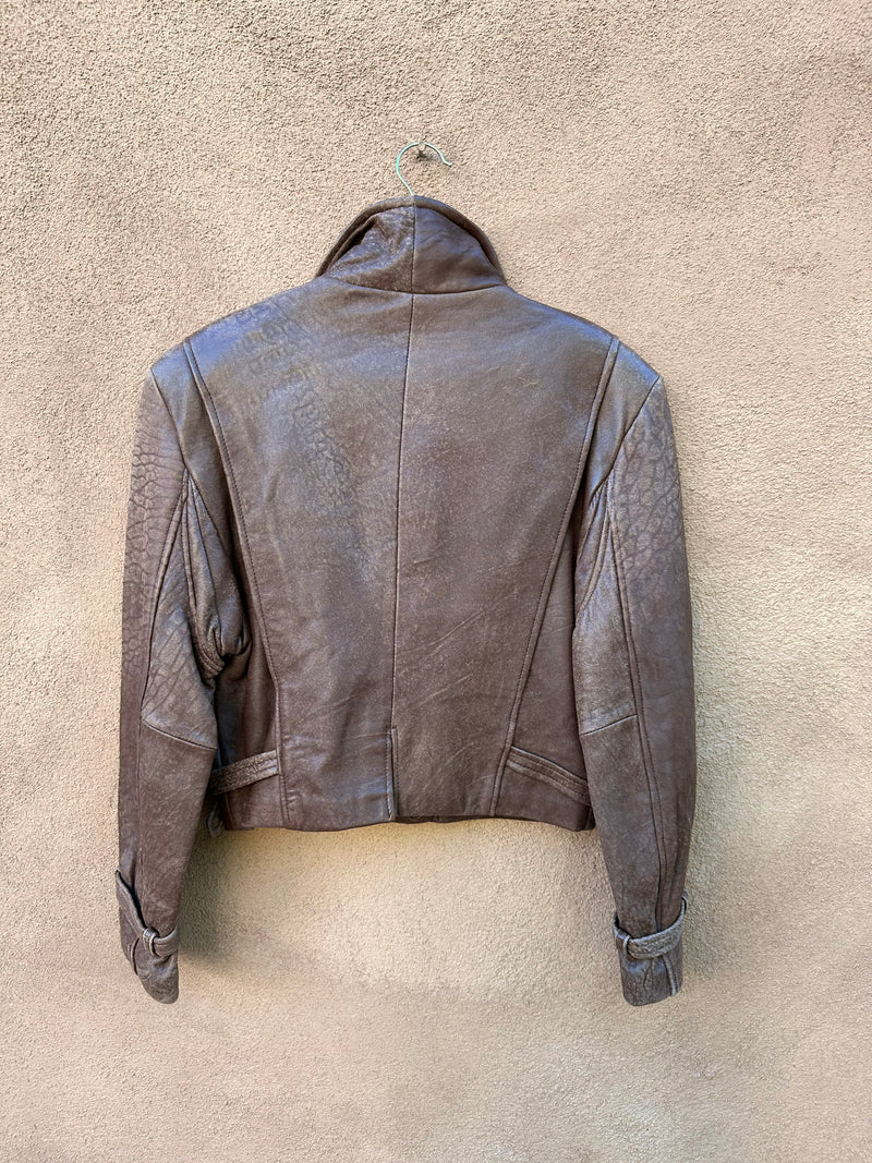 An application scenario or product detail of san diego leather jacket factory - Image 8
