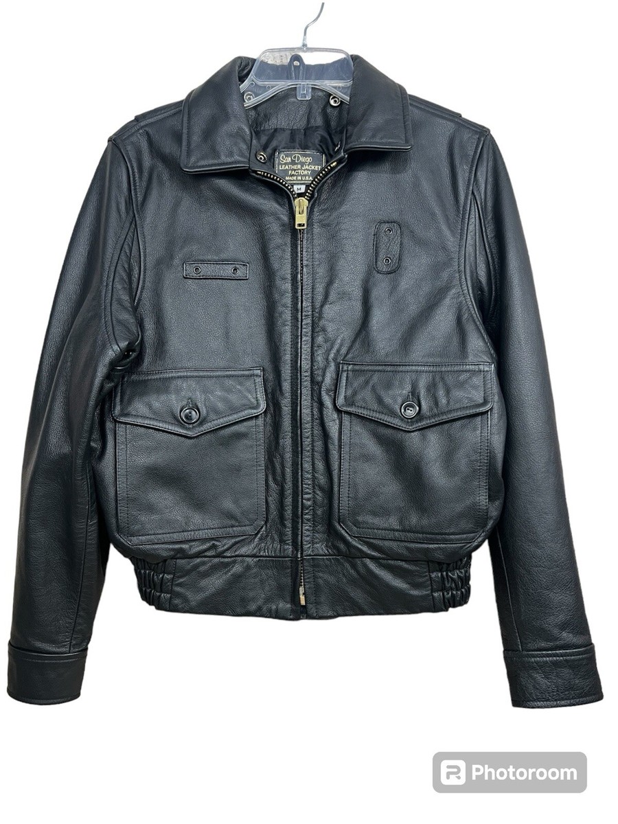 An application scenario or product detail of san diego leather jacket factory - Image 11
