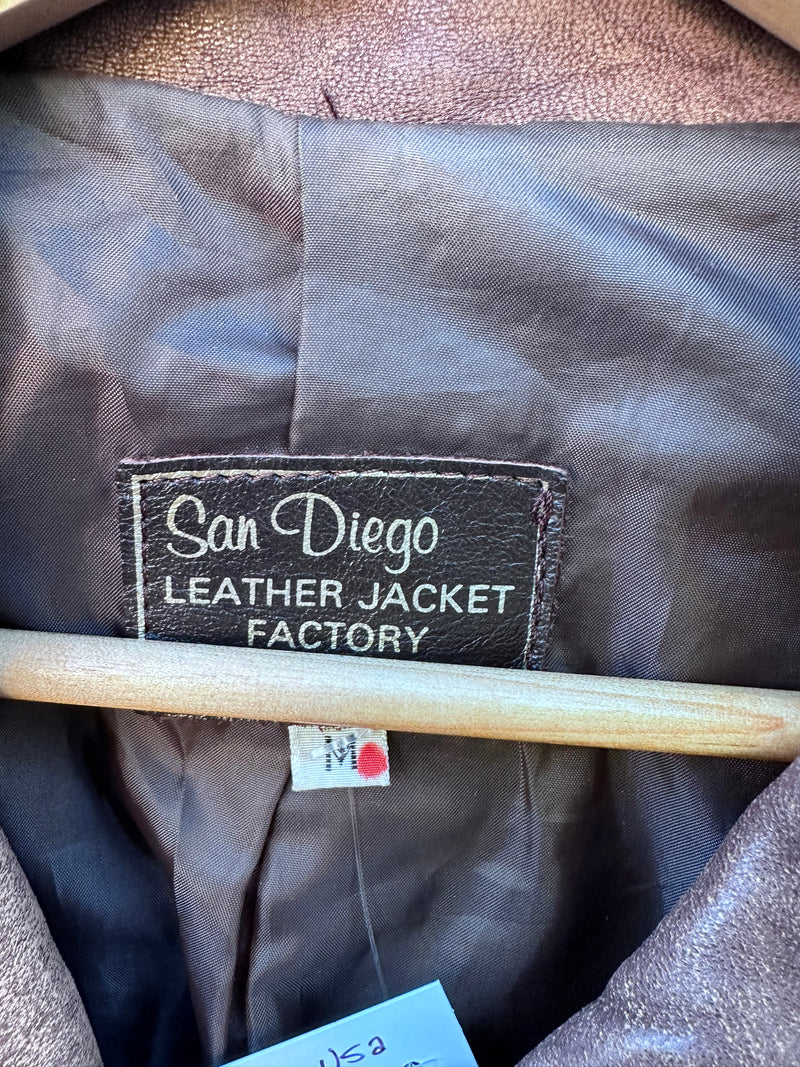 An application scenario or product detail of san diego leather jacket factory - Image 14