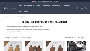 Seat Savers - Nappa Leather Seat Covers