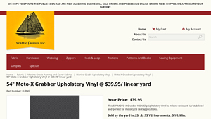 Seattle Fabrics - 54 Moto-X Grabber Upholstery Vinyl