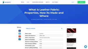 Sewport - Leather Fabric