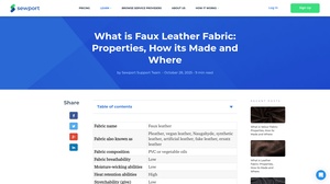 Sewport - Faux Leather