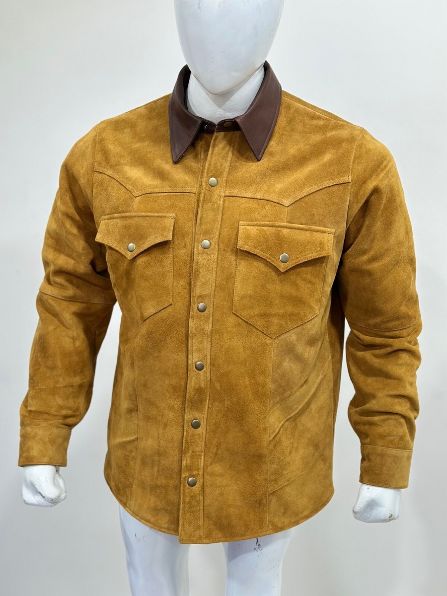 An application scenario or product detail of shirt suede - Image 5