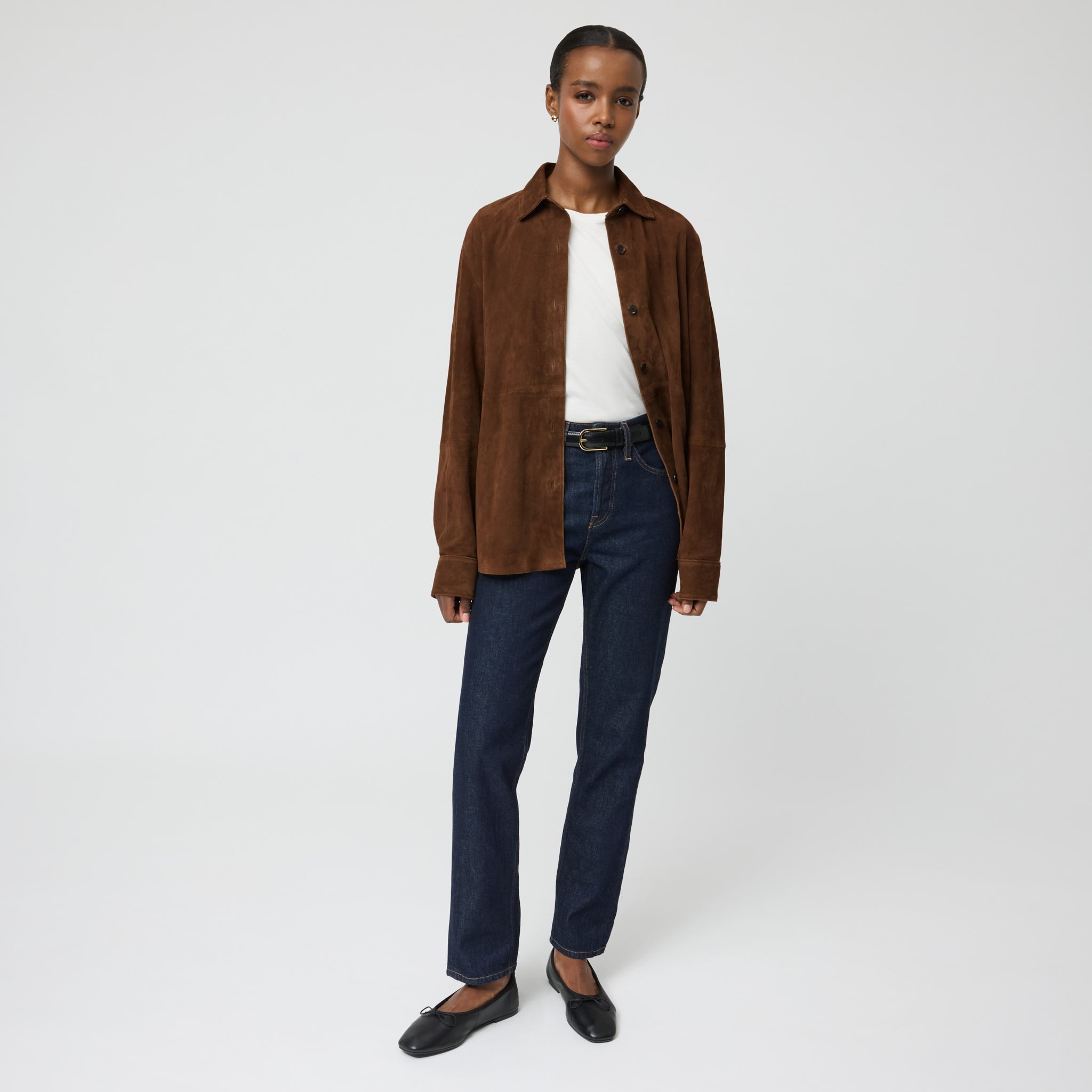 An application scenario or product detail of shirt suede - Image 13