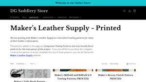DGS Saddlery - Maker's Billfold and Billfold 2.0 Tooling Patterns