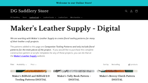 DGS Saddlery - Maker's Tooling Patterns