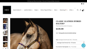 HEC - Classic Leather Hybrid Halter®