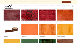 Panam Leathers - Key Leather Products