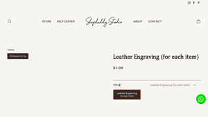 ShopDaddy - Custom Leather Engraving