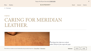 Sixpenny - Meridian Leather