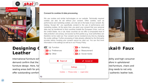 Skai - Faux Leather Upholstery