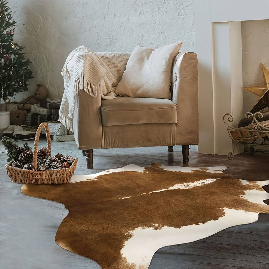 An application scenario or product detail of small cowhide rugs - Image 5