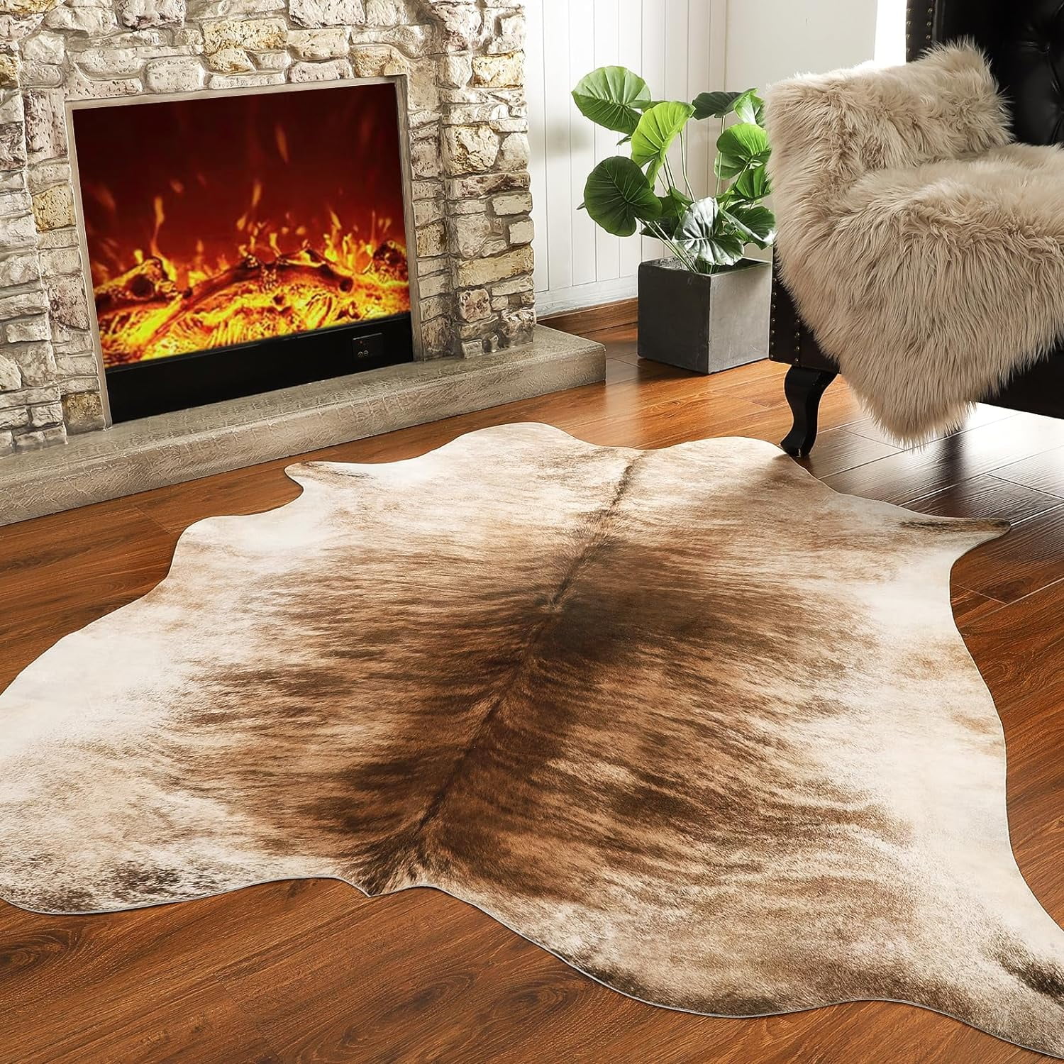 An application scenario or product detail of small cowhide rugs - Image 15